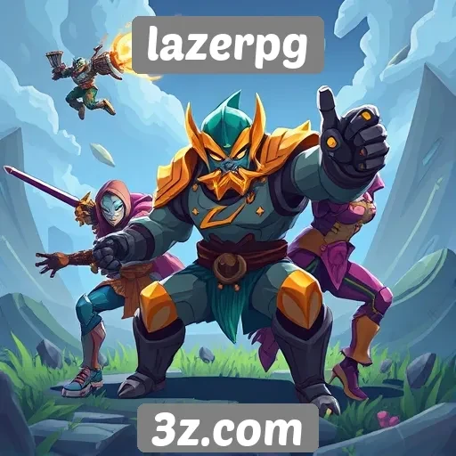 lazerpg oferece diversidade em jogos online